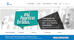 Desktop Screenshot of huelva.es